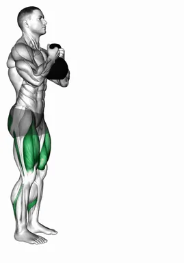 Kettlebell Forward Lunge (VERSION 2) demo