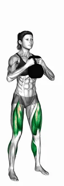 Kettlebell Goblet Squat Jump demo