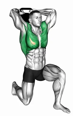 Kettlebell Half-Kneeling Halo demo