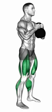 Kettlebell Hip Hinge to Goblet Squat demo