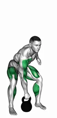 Kettlebell One Arm Clean demo