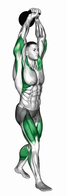Kettlebell Overhead Carry demo