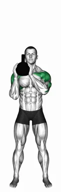 Kettlebell Shoulder to Shoulder Press demo