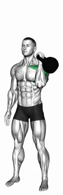 Kettlebell Single Arm Shoulder Press demo