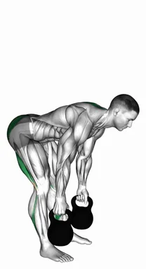 Kettlebell Stiff Leg Deadlift demo