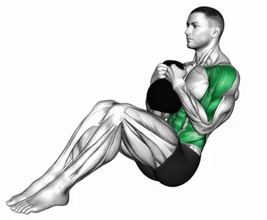 Kettlebell Strong Russian Twist demo
