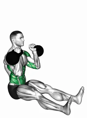 Kettlebell Z Press demo