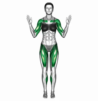 Knee Raise Side Reach demo