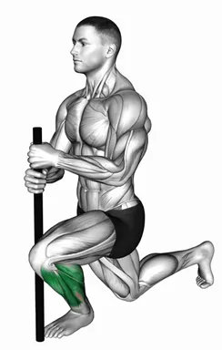 Kneeling Ankle Stretch demo