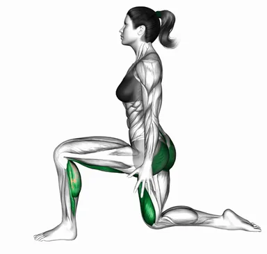 Kneeling Hamstring Reach demo