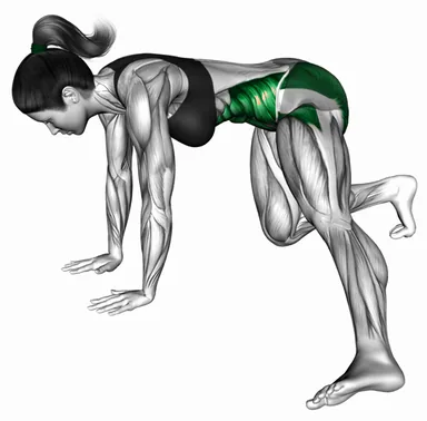 Kneeling Leg Out Side Walk demo