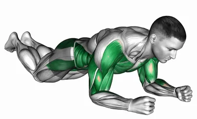 Kneeling Plank Tap Shoulder demo