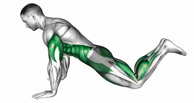 Kneeling Push-up to Hovering Table Top demo