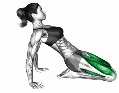 Kneeling Quad Stretch demo