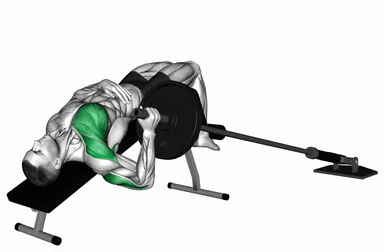 Landmine Decline Single Arm Chest Press demo