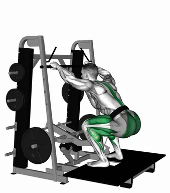 Lever Belt Deadlift demo