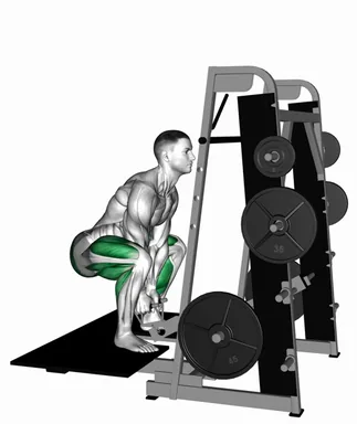 Lever Belt Deadlift (V bar) demo