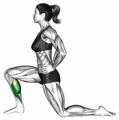Low Lunge Tip Toe (Hands Hips Position) demo