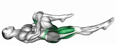 Lying Alternate Knee Tuck demo