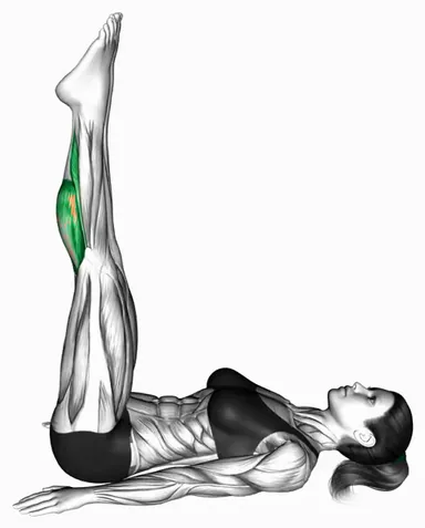 Lying Calf Stretch demo