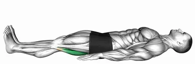 Lying Isometric Hamstring Bridge demo