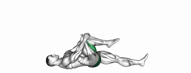 Lying Knee to Chest Stretch demo