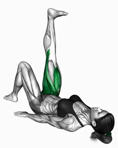 Lying Toe to Knee Tap and Knee Opening demo