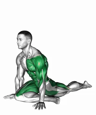 Lying Leg Tuck Hip Twist Stretch demo