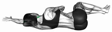 Lying Scalene Muscles Activation demo