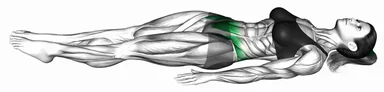 Lying Side Lift (Lateral Flexion) demo
