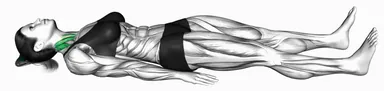 Lying Side to Side Neck Stretch demo