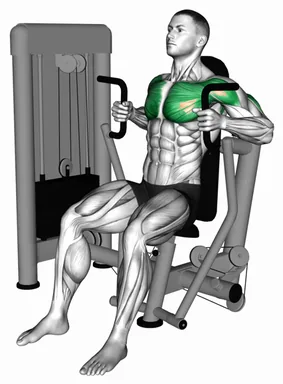 Machine Inner Chest Press demo