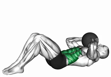 Medicine Ball Sit up demo