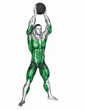 Medicine Ball Twist Turn Slam demo