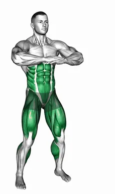 Oblique Twist High Knee and Kick demo
