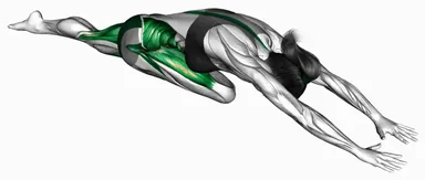 Pigeon Pose Rock to Active Quad Stretch demo