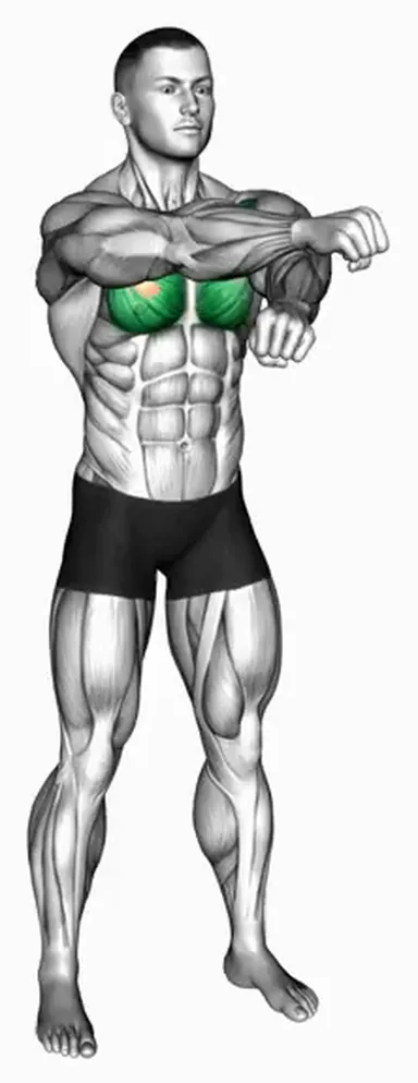 Pulsing Chest Crossovers demo