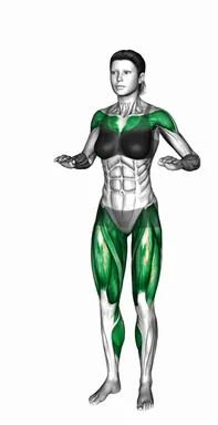 푸시 점핑잭 자세 시연