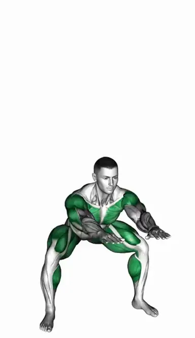 Reach Front Reach Top Sumo Squat demo