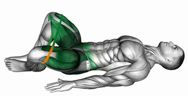 Resistance Band Frog Hip Thrust demo