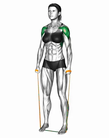 Resistance Band Lateral Raise demo
