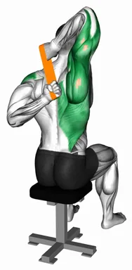 Resistance Band Shoulder Stretch Behind the Back demo
