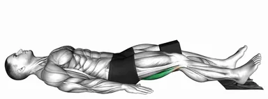 Ring Eccentric Leg Curl with Yoga Block and Towel demo