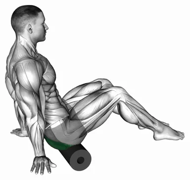 Roll Glutes Sitting on Floor demo