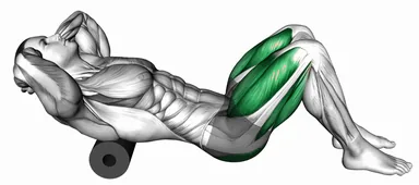 Foam Roller Hip Thrust demo