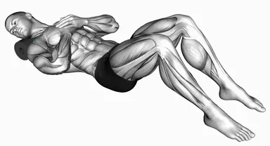Foam Roller Neck Rotation Lying on Floor demo