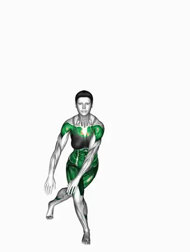 Round the World Curtsy Lunge demo