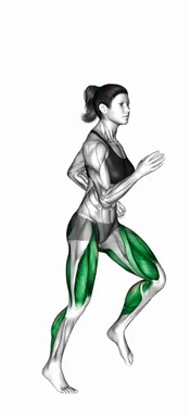 Run and Semi Squat Jump demo