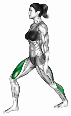 러너 스트레칭 (버전 2) 자세 시연