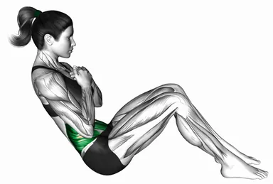 Russian Twist with Hands on Chest demo